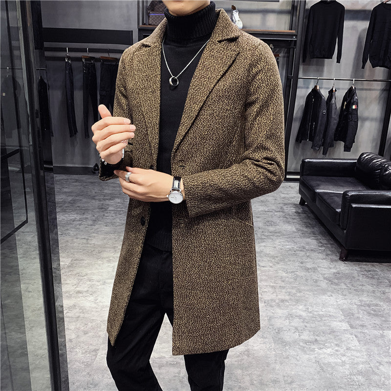 Men's Premium Windbreaker Slim Fit Coat - Lightweight Hooded Jacket