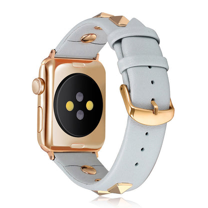 Premium Leather Apple Watch Strap - Multiple Colors & Sizes