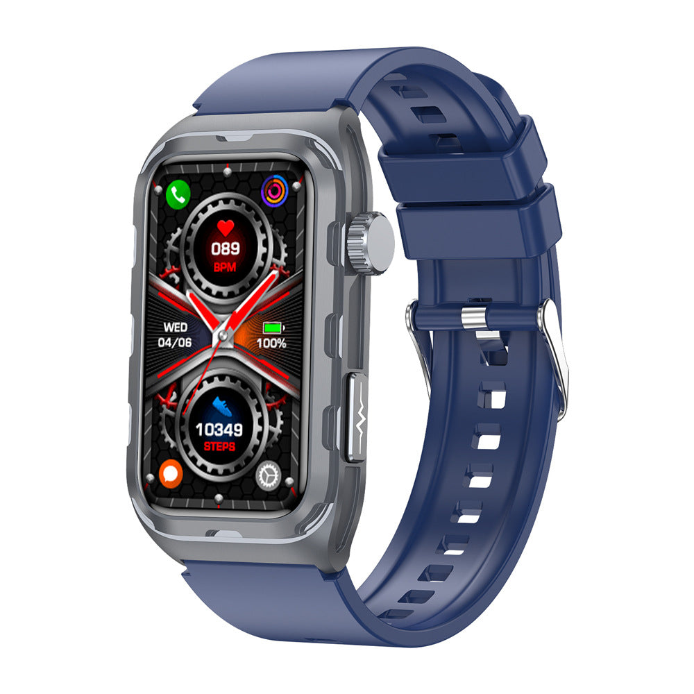 Smart Fitness Bracelet with Heart Rate Monitoring - Touch Screen