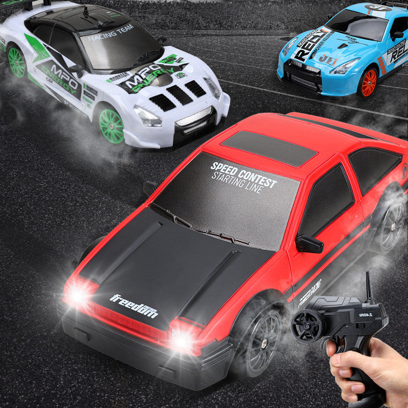 RC Drift Car 1:24 Scale - 2.4GHz 4WD Remote Control Racing Car with Lights