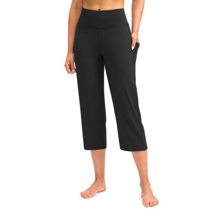 Sports Yoga Pants with Built-In Pocket - Hip-Lifting Shaping Leggings