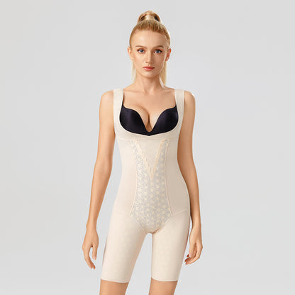 Seamless Shapewear Bodysuit - Full Body Shaping Jumpsuit