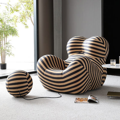 Leisure Integrated Shaping Cotton Ice Silk Lazy Sofa - Bean Bag Chair