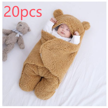 Baby Quilted Sleeping Bag - Cotton Blend Swaddle Wrapper