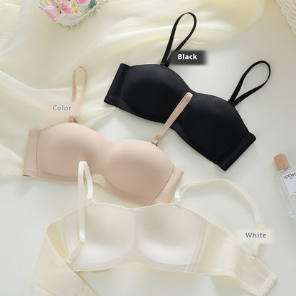 Women's Detachable Strapless Bra - Convertible Support Bra A/B Cup