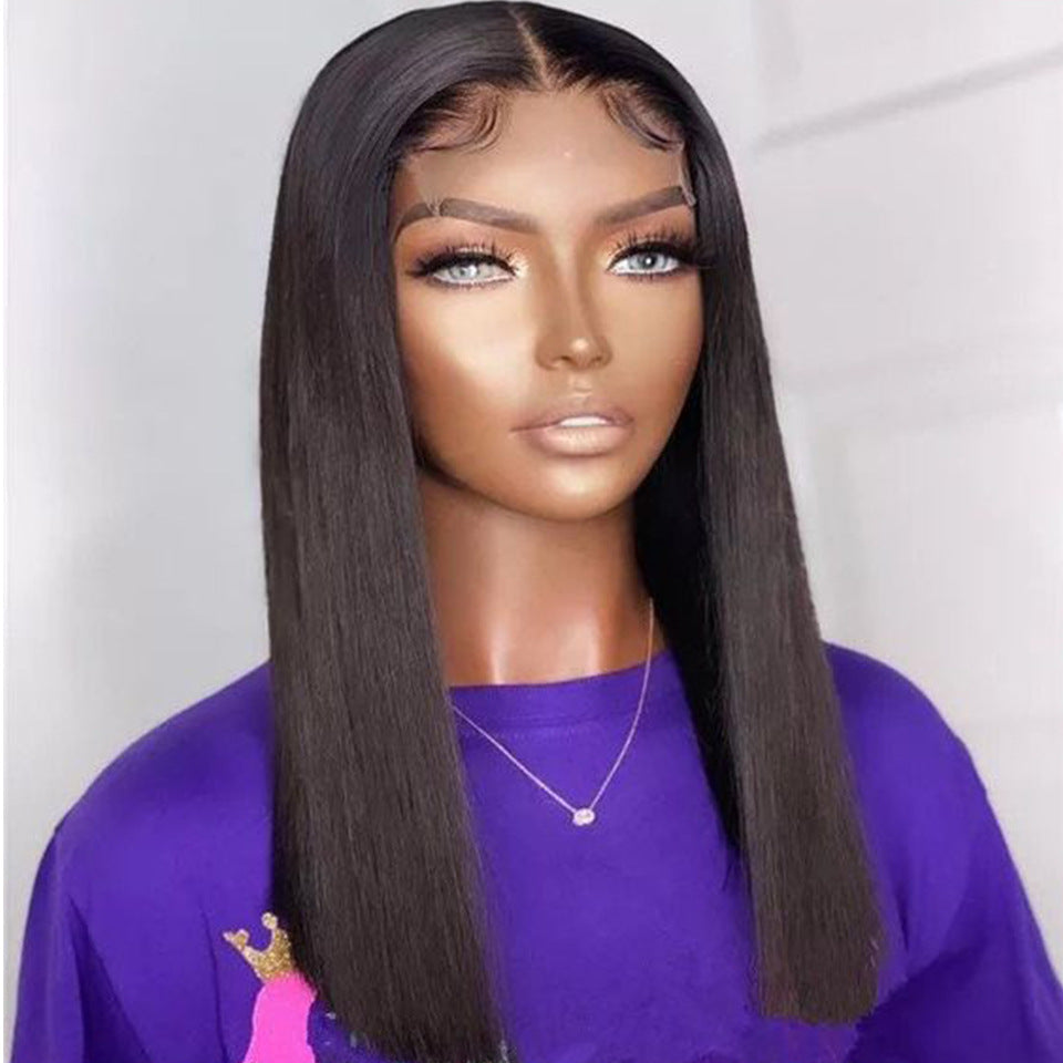 Bone Straight Human Hair Wig - Double Drawn 100% Chinese Hair