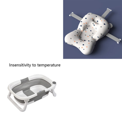 Baby Floating Bath Cushion with Safety Harness