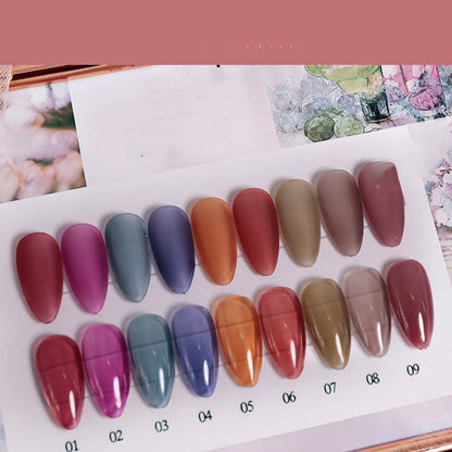 Phototherapy Gel Nail Polish Set - Professional Flash Gel Collection with Natural Resin