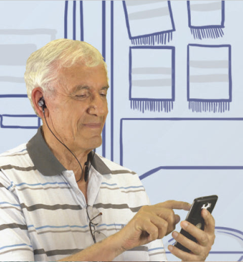 BeHear NOW Bluetooth Earbuds with Hearing Enhancement Technology