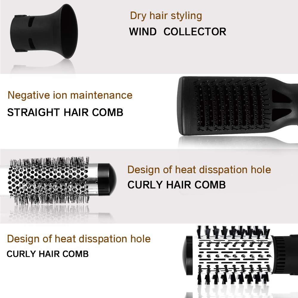 Automatic Rotating Hot Air Comb - 4-in-1 Big Wave Curling Iron Hair Styling Tool