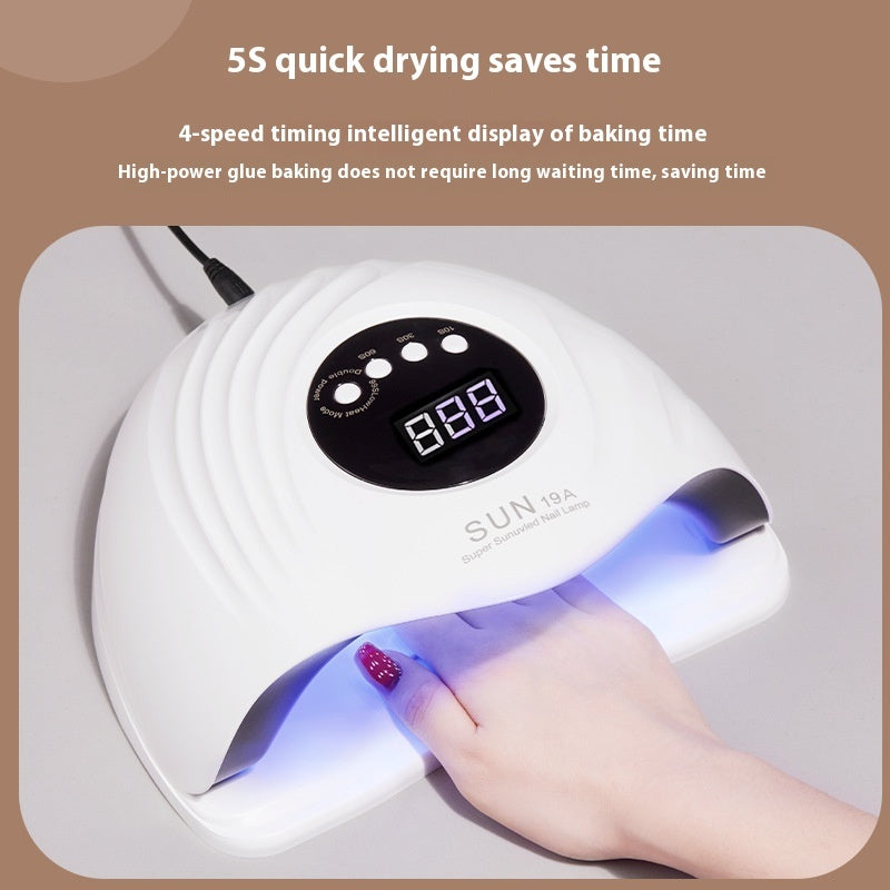 UV Nail Lamp - SUN19S Quick-Drying Phototherapy Light with 57 LED Beads