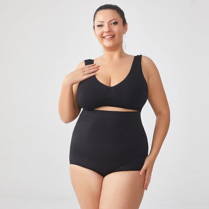 High Waisted Seamless Shaping Brief - Premium Compression Shapewear