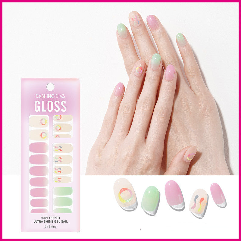 Press-On Nail Stickers - No-Bake Wearable Nail Art Patches