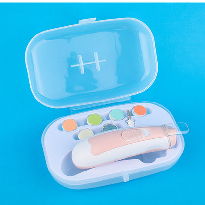 Electric Baby Nail Trimmer Set - Safe Nail Care for Newborns & Toddlers