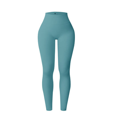 European-Style Seamless Nylon Yoga Pants - Sports Leggings