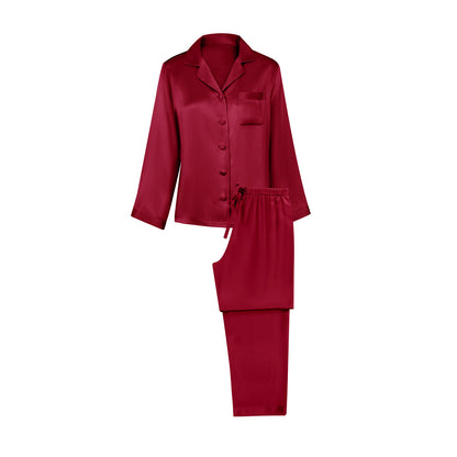 Luxe Mulberry Silk Pajama Set - Long Sleeve Women's Sleepwear