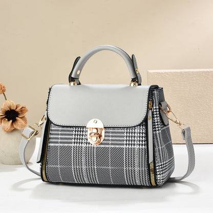 Envelope Style PU Leather Shoulder Bag - Women's Fashion Tote