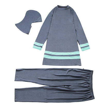 Women's Full Body Diving Suit Swimwear - Long Sleeve Pants Wetsuit