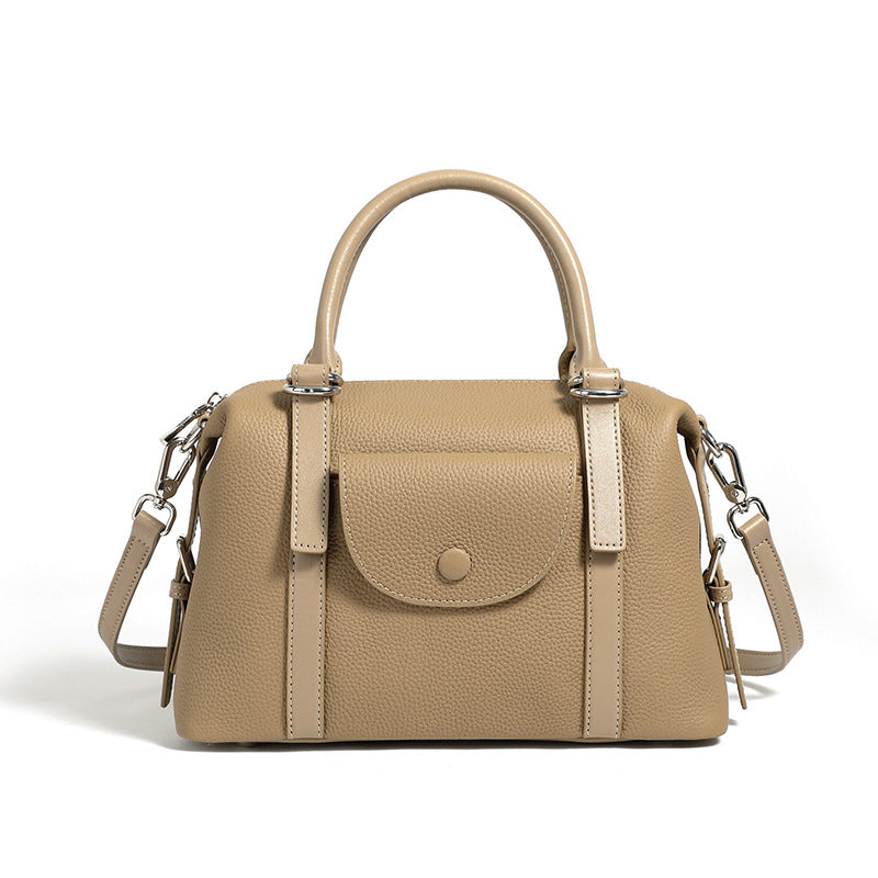 Women's Genuine Leather Crossbody Bag - Versatile Fashion Handbag with Adjustable Strap