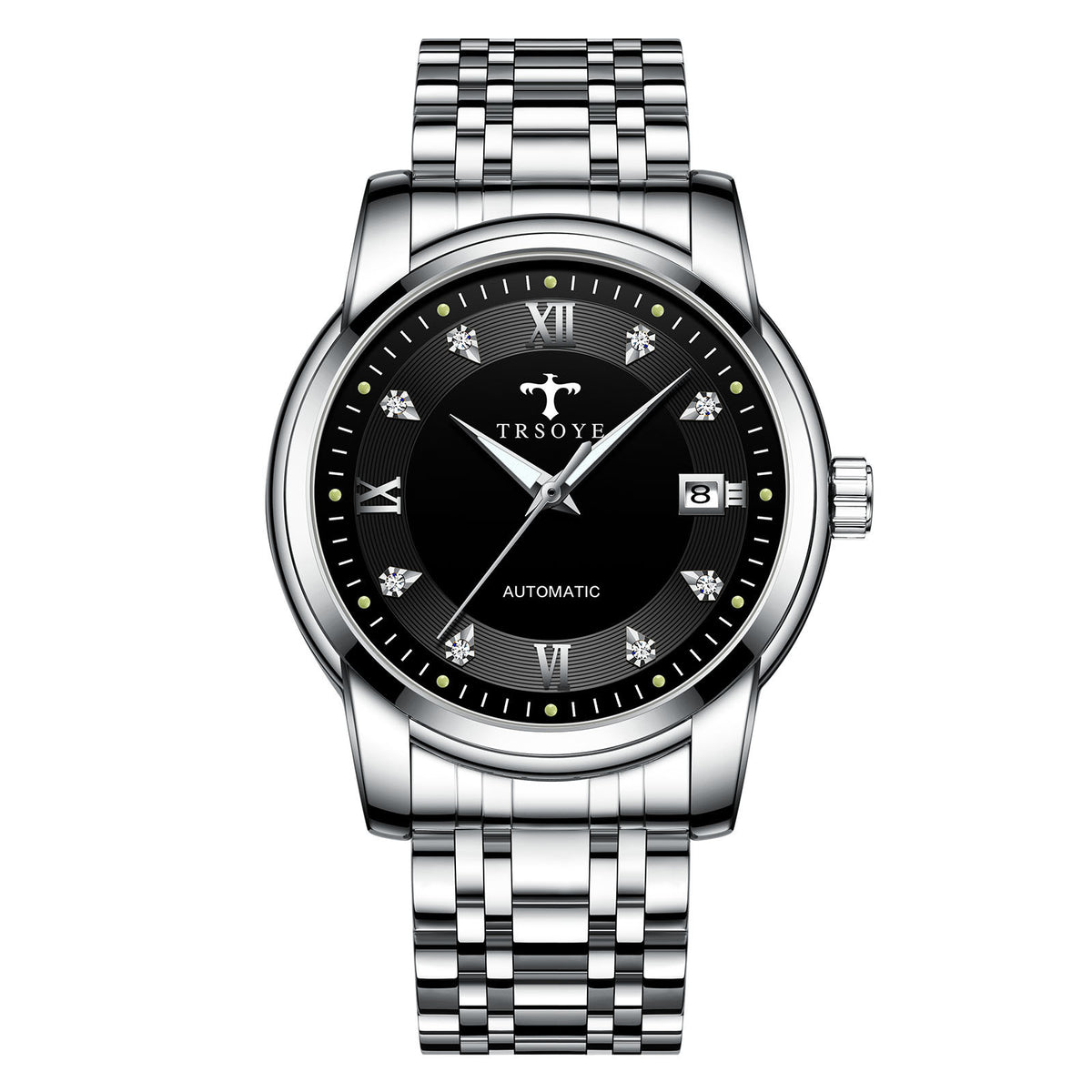Men's Automatic Mechanical Watch | 40mm Dial | 30m Water Resistant | Luminous | Stainless Steel | 6 Colorways