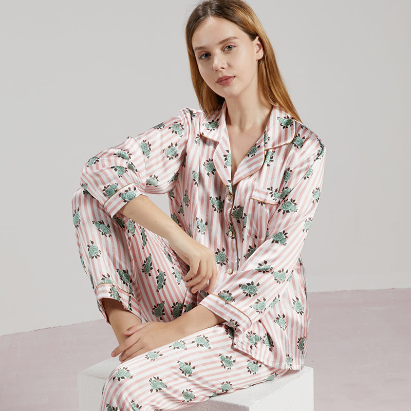 Luxe Silk Pajama Set - Spring & Summer Collection