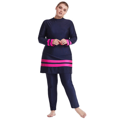 Women's Full Body Diving Suit Swimwear - Long Sleeve Pants Wetsuit