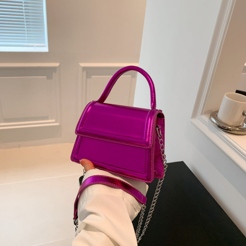 Women's Retro Crossbody Bag - Vegan Leather Shoulder Handbag