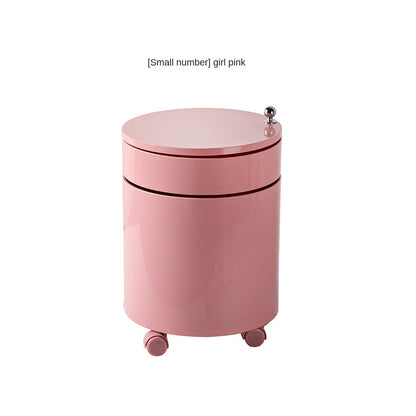 Rotating Storage Cabinet with Wheels - Multi-Tier Organizer