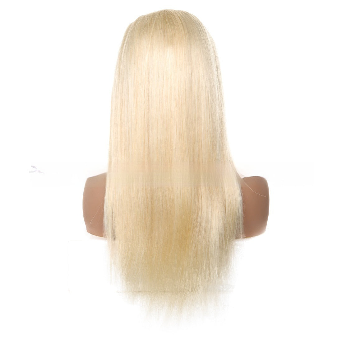 Real Human Hair Transparent Lace Full-Head Wig - Heat Dyeable Natural Hair