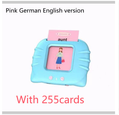 Bilingual Flashcard Learning Machine for Kids – Early Education Story & Word Card Reader