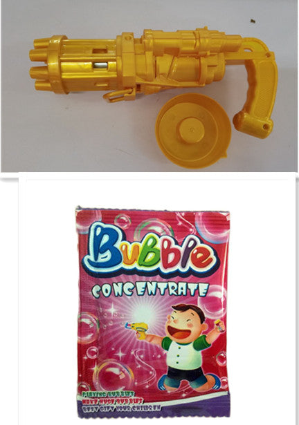 2-in-1 Bubble Machine Toy - Battery-Operated Bubble Blower & Fan for Kids