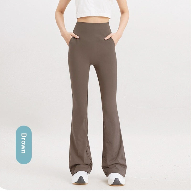 Women's High Waist Slim Fit Stretchy Floor Length Casual Pants