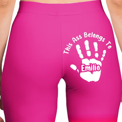 Digital Printing Sports Yoga Pants - Hip-Lifting Cropped Leggings