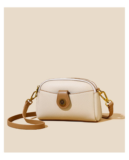 Soft PU Leather Crossbody Bag - Fashion Shoulder Bag for Women