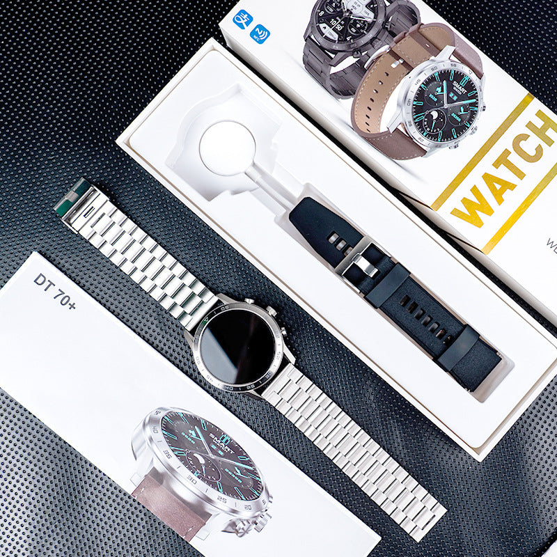 DT70 Smart Watch | Bluetooth Calling | IPS Screen | Heart Rate & Blood Oxygen | 7–14 Day Battery | 6 Colors