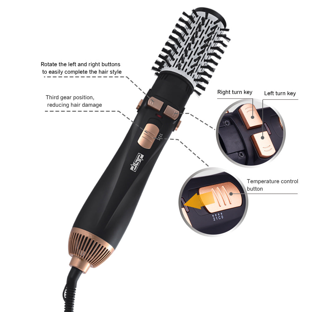 Automatic Rotating Hot Air Comb - 4-in-1 Big Wave Curling Iron Hair Styling Tool
