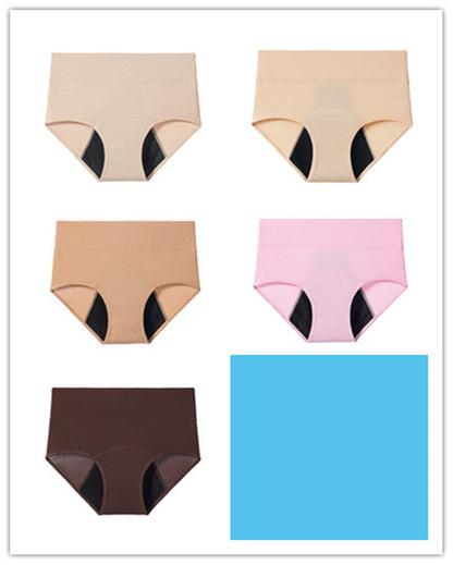 High Waist Menstrual Underwear - 3-Layer Absorption Period Protection