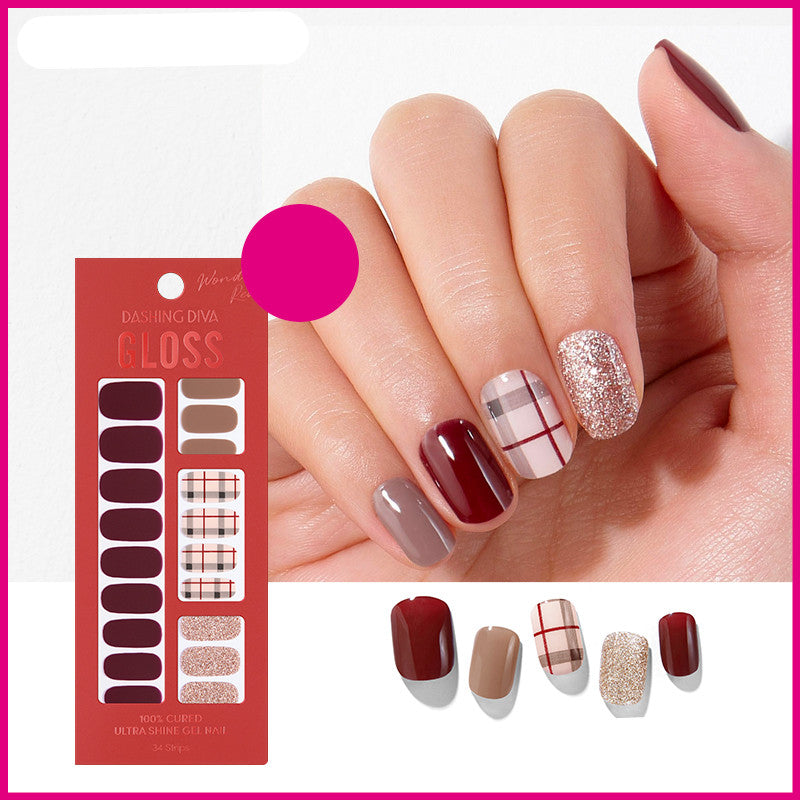 Press-On Nail Stickers - No-Bake Wearable Nail Art Patches