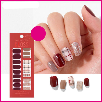 Press-On Nail Stickers - No-Bake Wearable Nail Art Patches