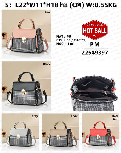 Envelope Style PU Leather Shoulder Bag - Women's Fashion Tote