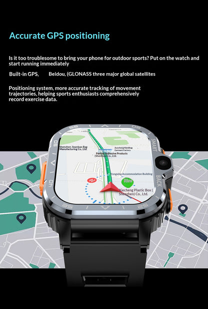 Smart Watch Phone with WiFi and Camera - Multi-Function Smartwatch