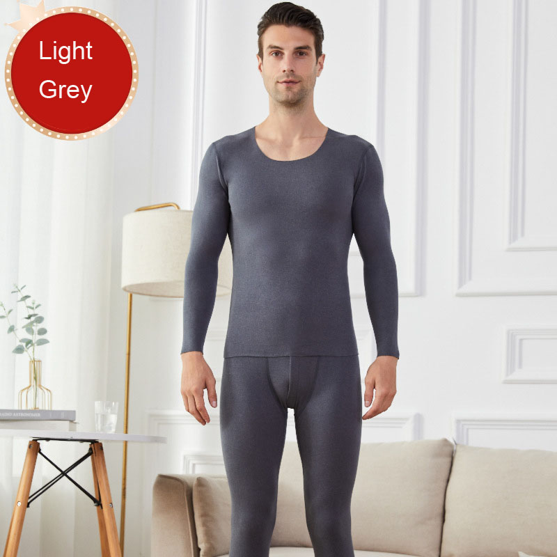 Thermal Underwear Set - Double-Sided Fleece Base Layer for Men and Women