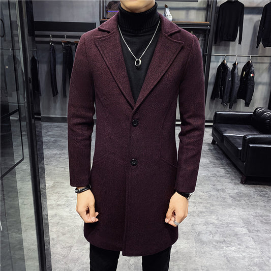 Men's Premium Windbreaker Slim Fit Coat - Lightweight Hooded Jacket