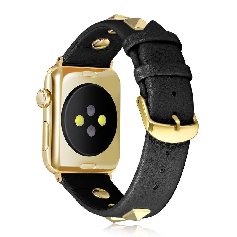 Premium Leather Apple Watch Strap - Multiple Colors & Sizes