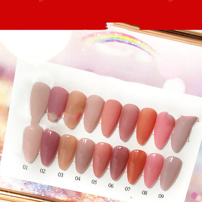 Phototherapy Gel Nail Polish Set - Professional Flash Gel Collection with Natural Resin