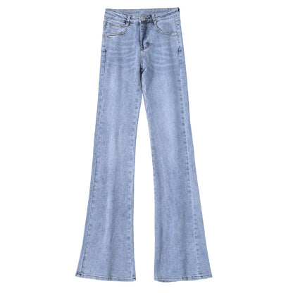 High-Waist Casual Pants - Retro American Style Trousers for Women