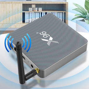 Android Smart TV Box - 4K Streaming Media Player with Dual Band WiFi & Bluetooth
