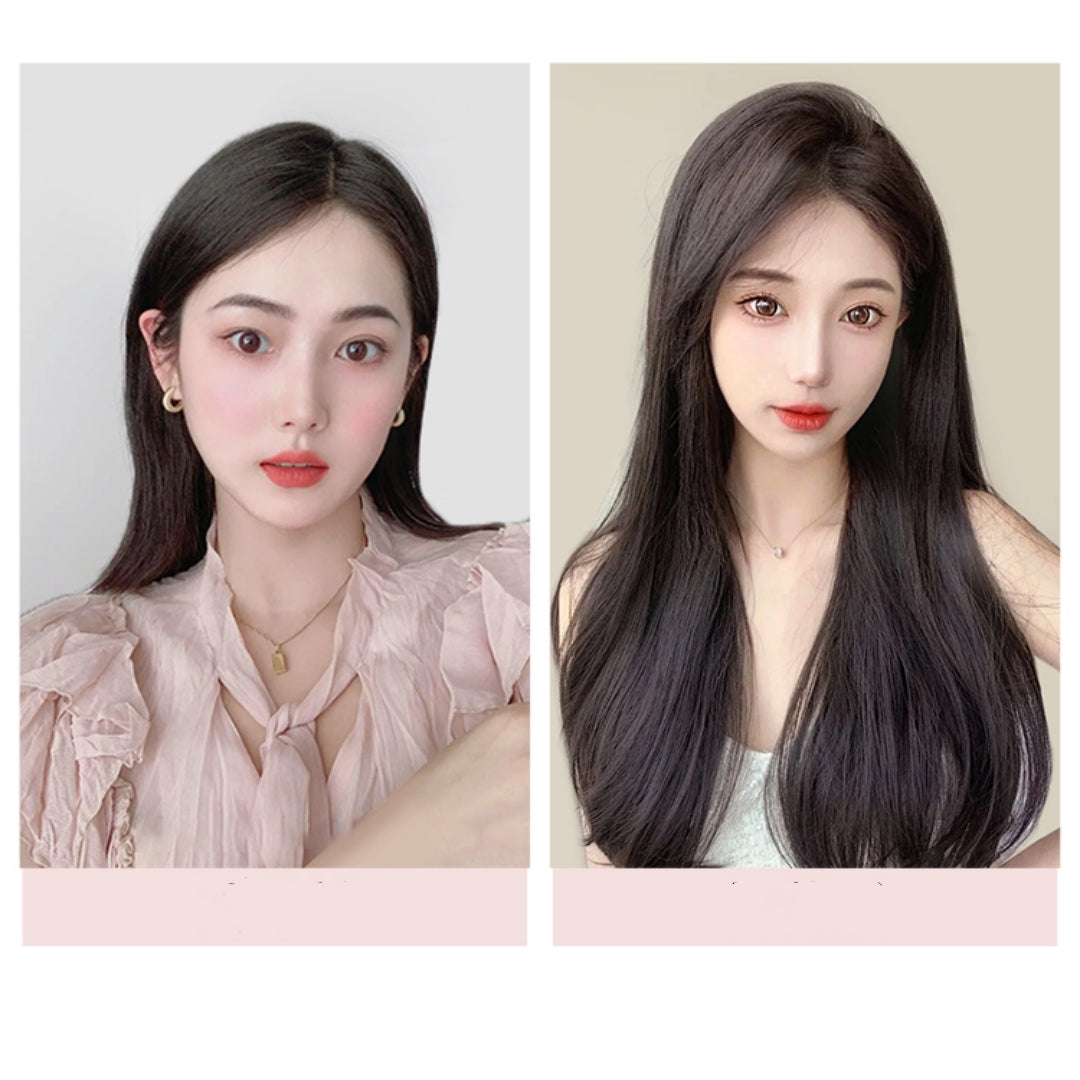 U-Shaped One Piece Human Hair Extension - Invisible Seamless Wig Piece