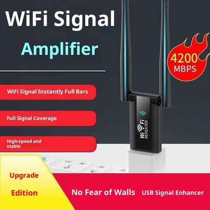 WiFi Range Extender - Wireless Signal Booster for Home & Office