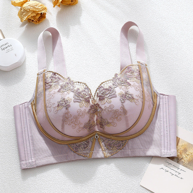 Seamless Silk Bra - Push-Up Support with Adjustable Straps